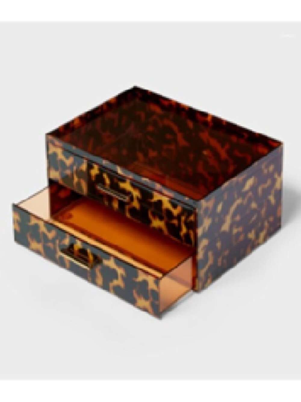Threshold™ Multi-Function Stacking Drawers Beauty Organizer, Animal Print - Picture 2 of 16